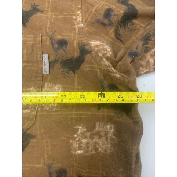Vintage Deer Patterned Woolrich Flannel - Picture 6 of 7